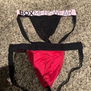 Black and Red Jockstraps